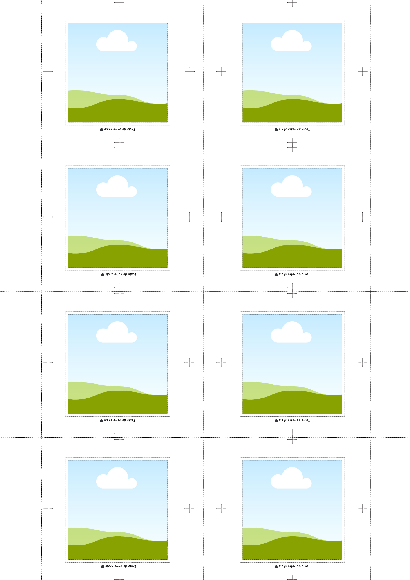 Template Canva - Magnet photo 50x50 mm